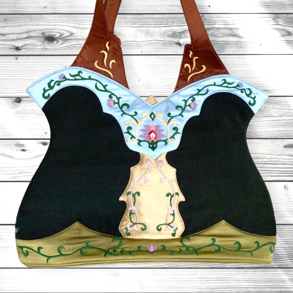 Oovoo Hand-embroidered Large Shoulder Bag